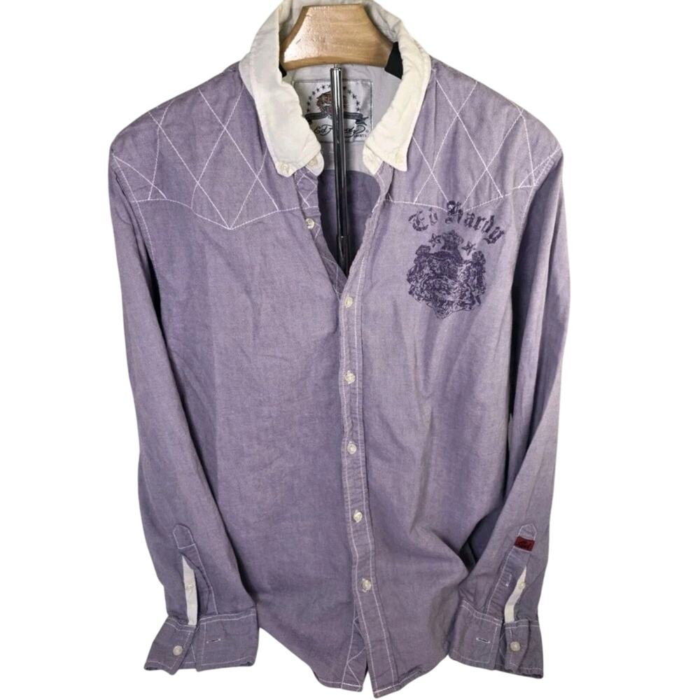 Vintage Ed hardy Long Sleeve t-shirt Size L